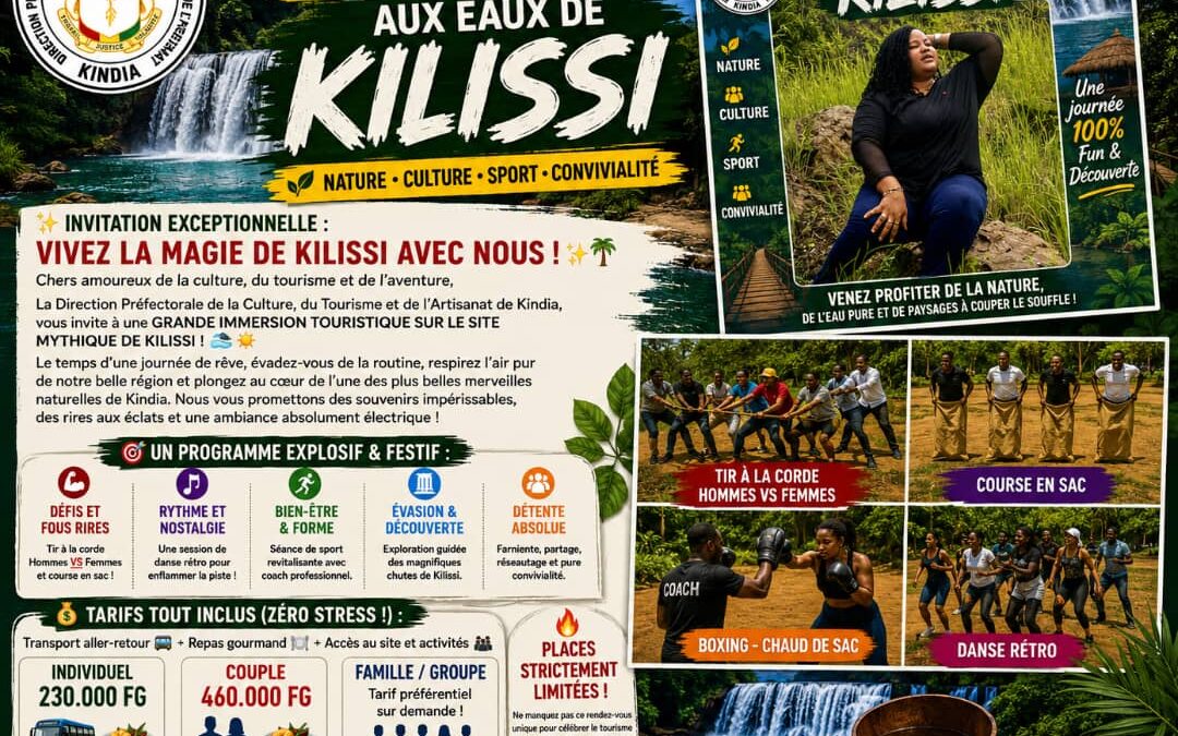 INVITATION EXCEPTIONNELLE : VIVEZ LA MAGIE DE KILISSI AVEC NOUS