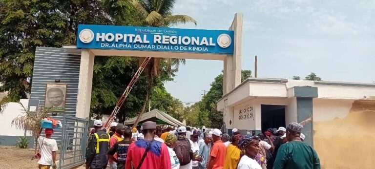 -L’hôpital régional Dr Alpha Oumar Diallo de Kindia